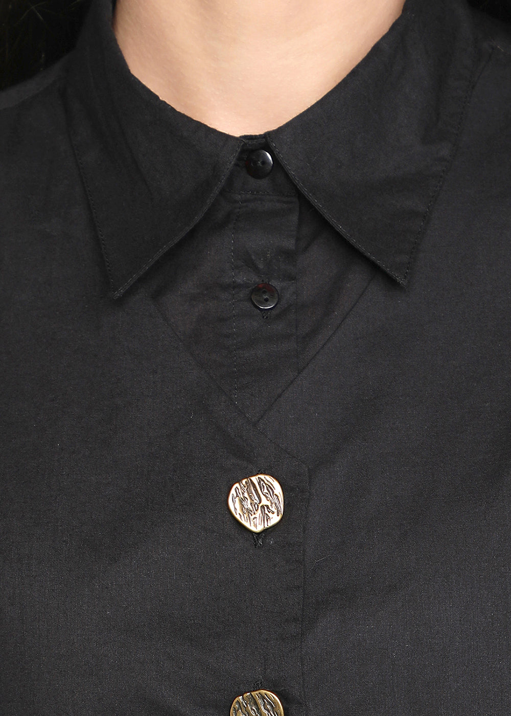 Blanc9 Black Waistcoat Dress