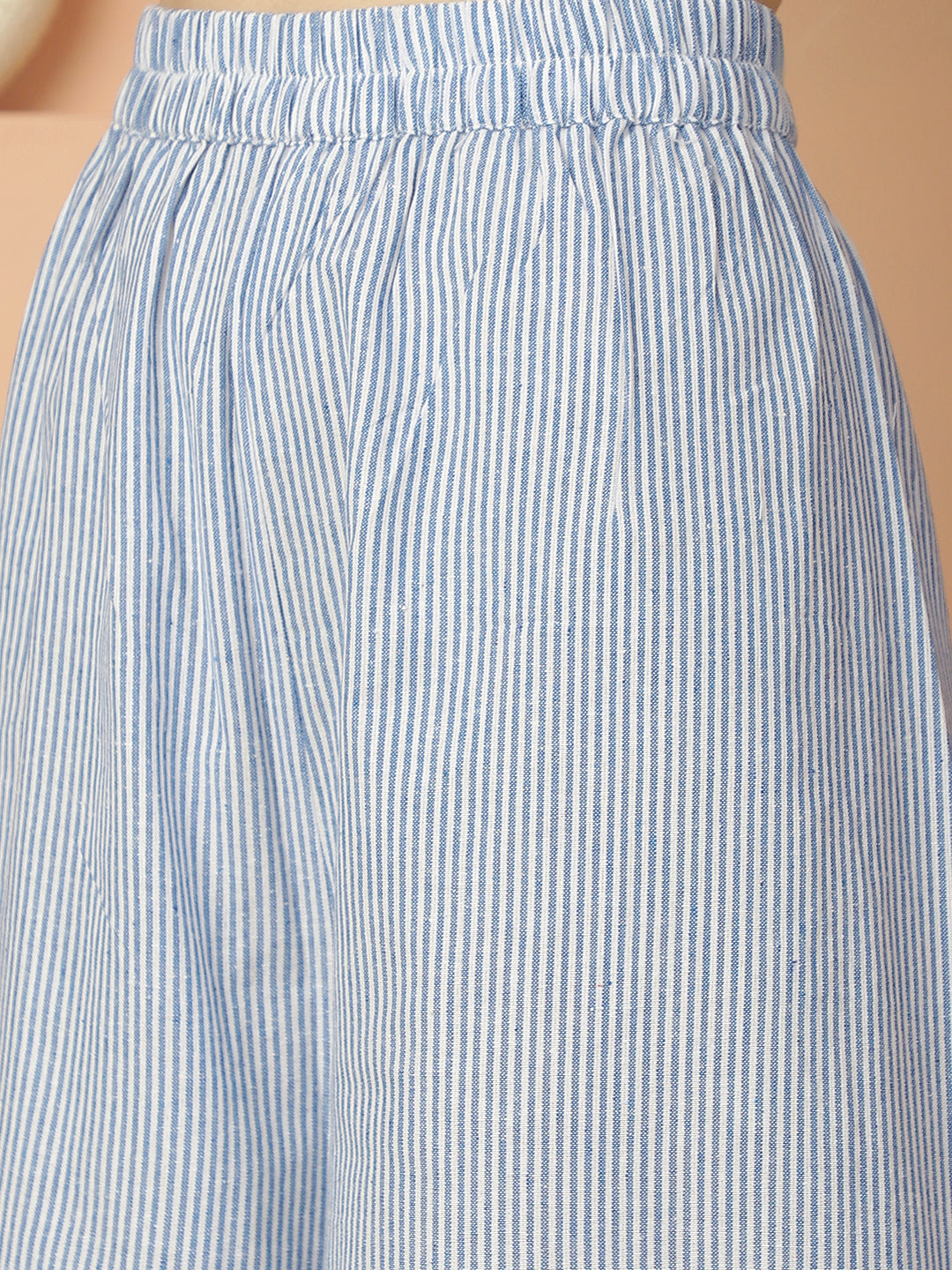 Blanc9BlueStripePrintLoungeWear-B9ST135-