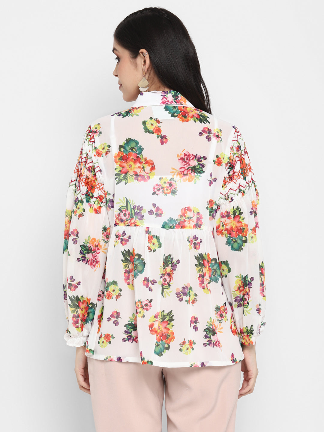 Blanc9 Bright Floral Top-B9TP65