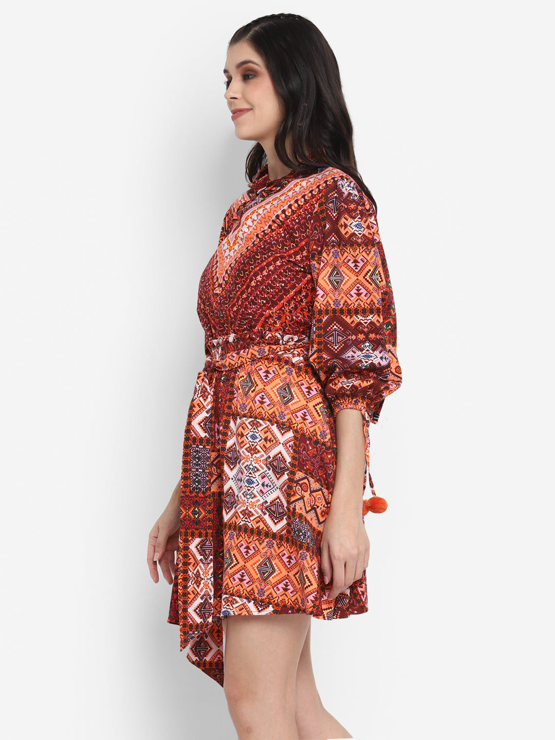 Blanc9 Boho Printed Dress