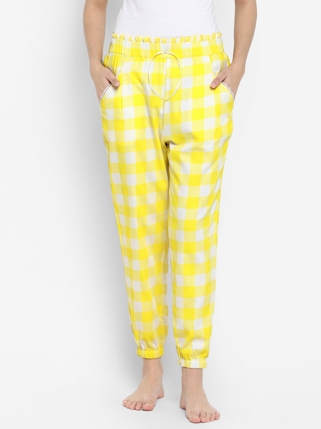 Blanc9 Check Jogger-B9NW19