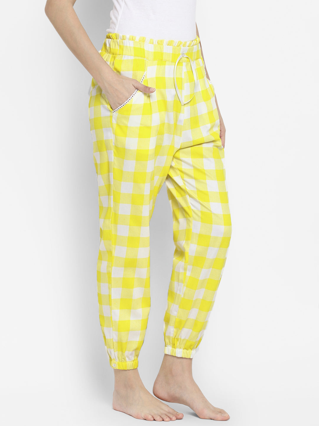 Blanc9 Check Jogger-B9NW19