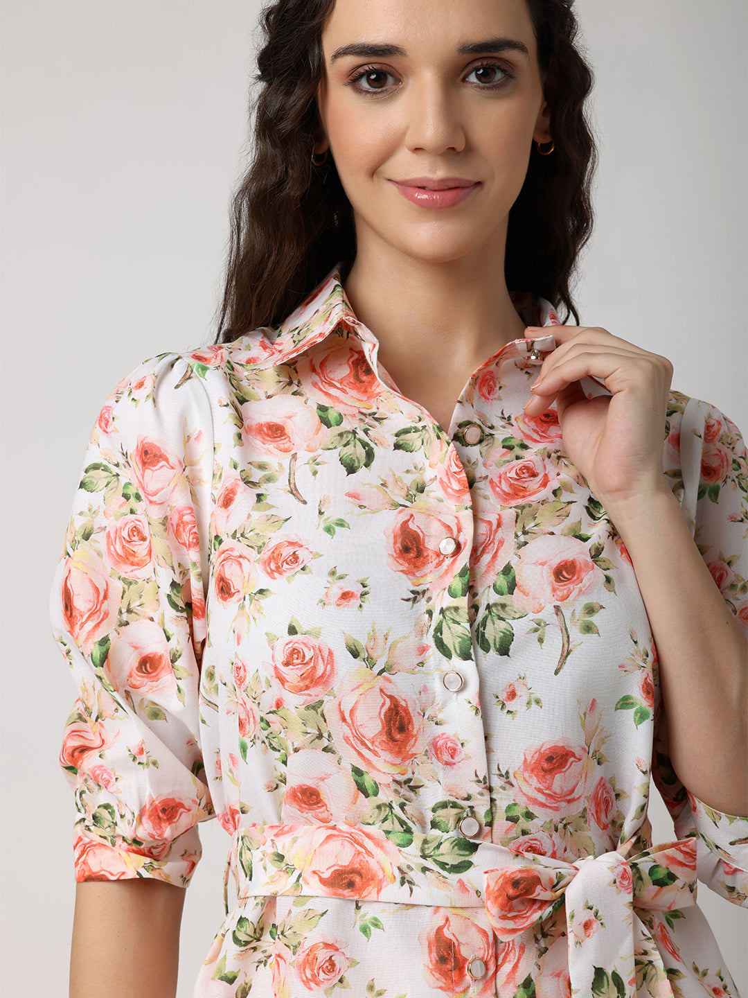 Blanc9FloralCo-OrdSetwithBelt