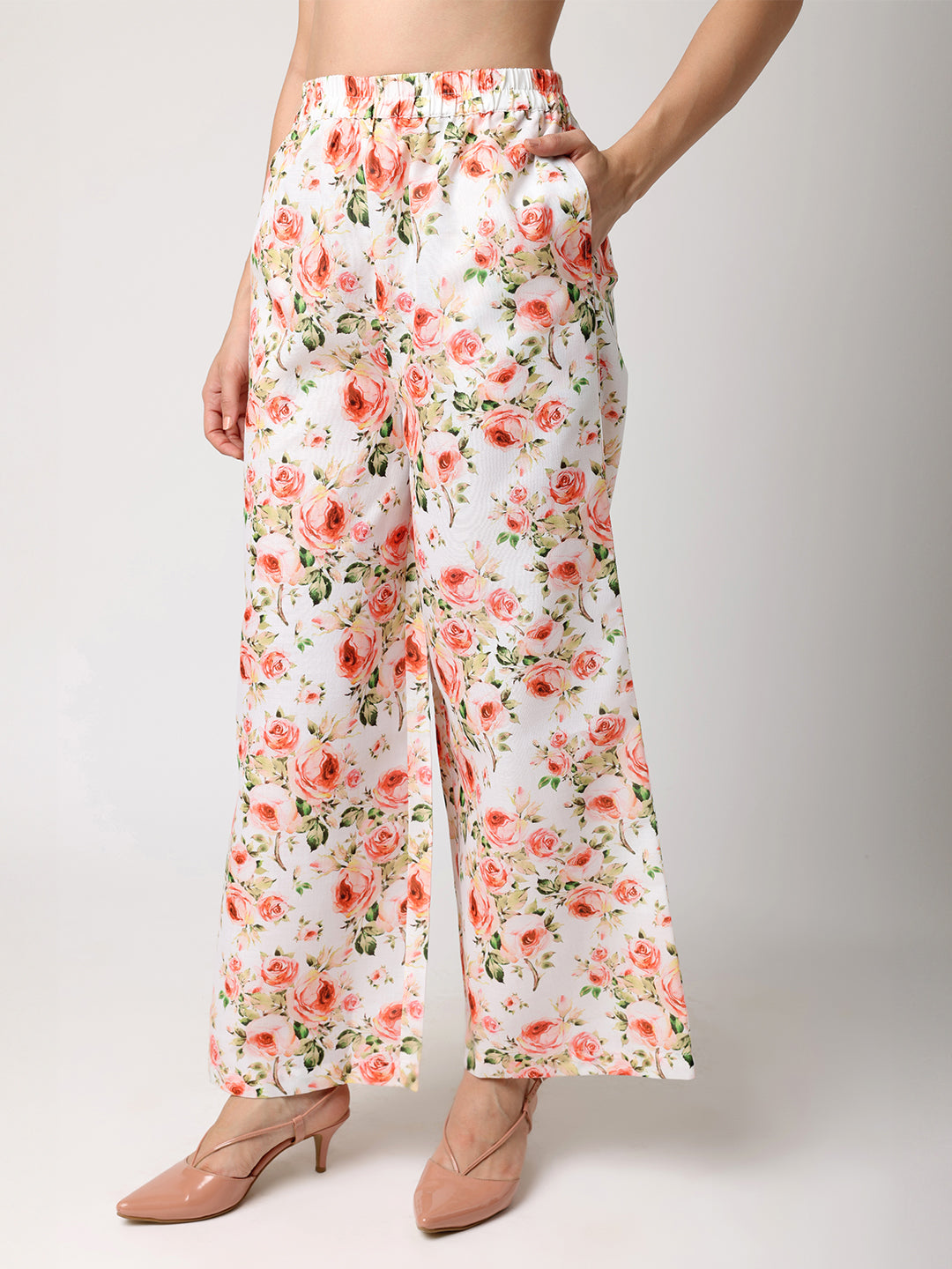Blanc9FloralCo-OrdSetwithBelt