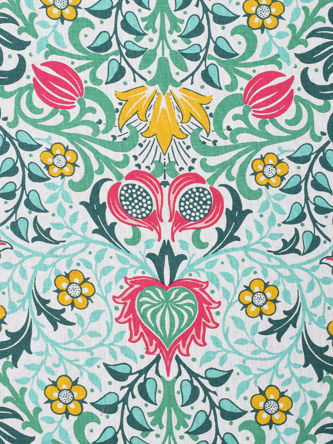Blanc9 Isla Cotton Printed 4/6 Seater Table Runner