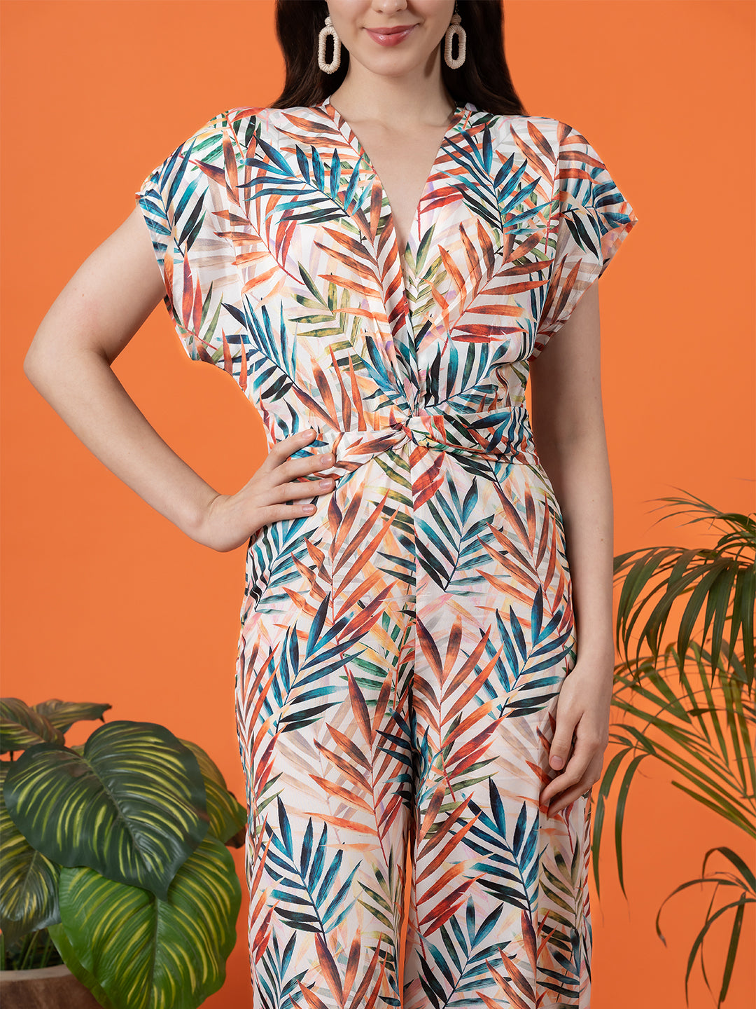 Blanc9Multi-coloredTropicalJumpsuit