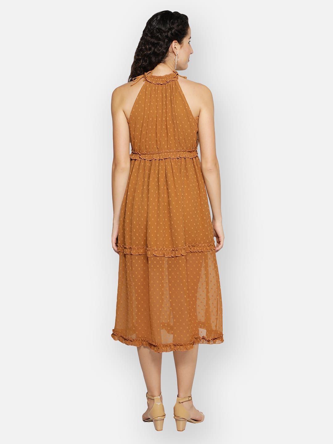 Blanc9 Desert Mustard Dress