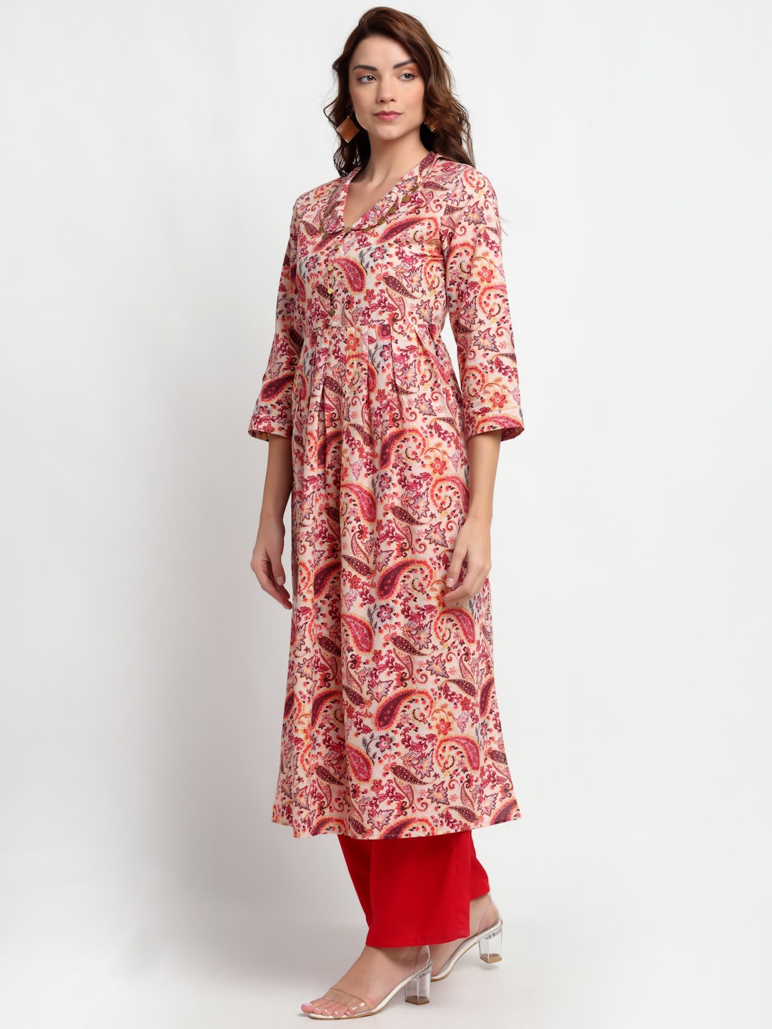 Blanc9 Paisley Printed Kurti-B9EW33