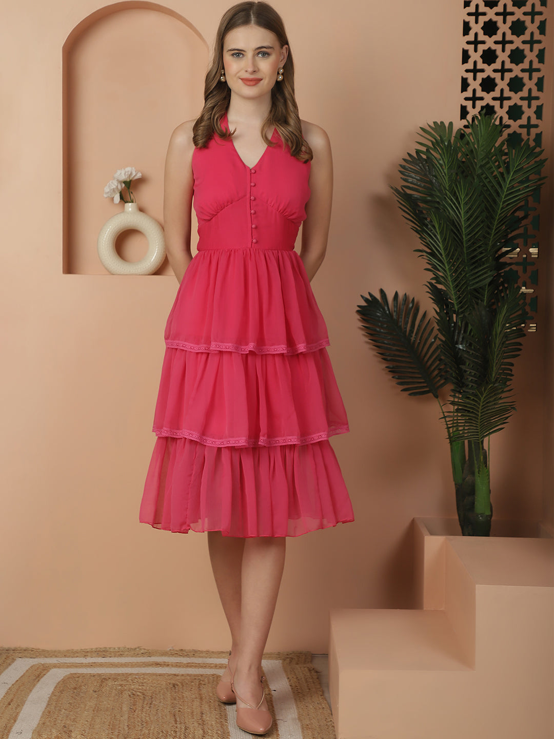 Blanc9RosePinkLayeredDress-1