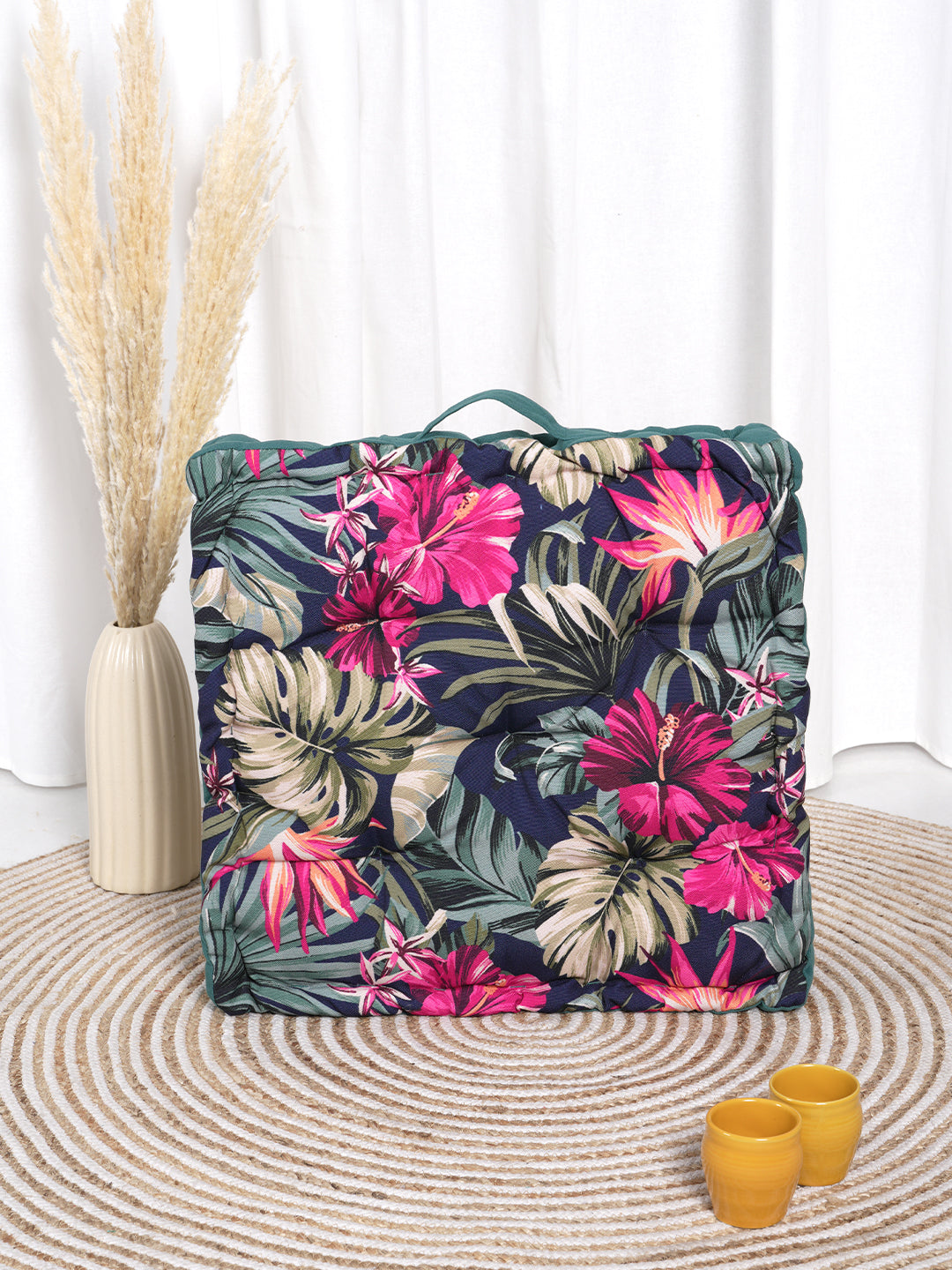 Blanc9RoselleDigitallyPrintedFloorCushion