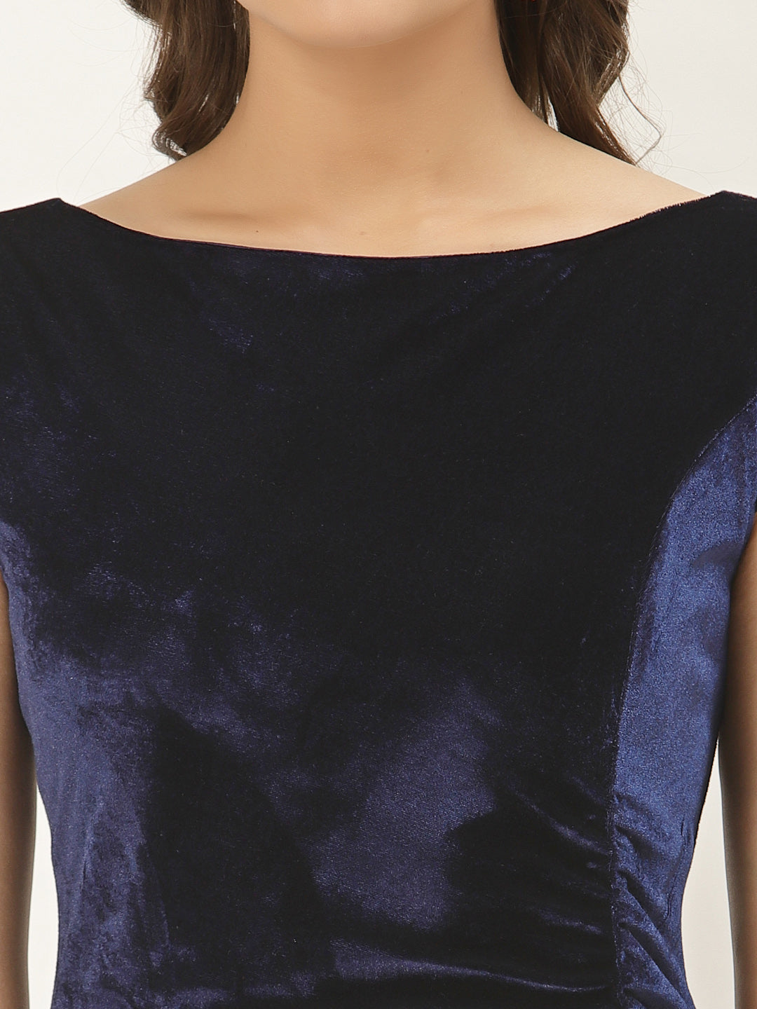 Blanc9 Velvet Bodyfit Short Dress-B9DR102