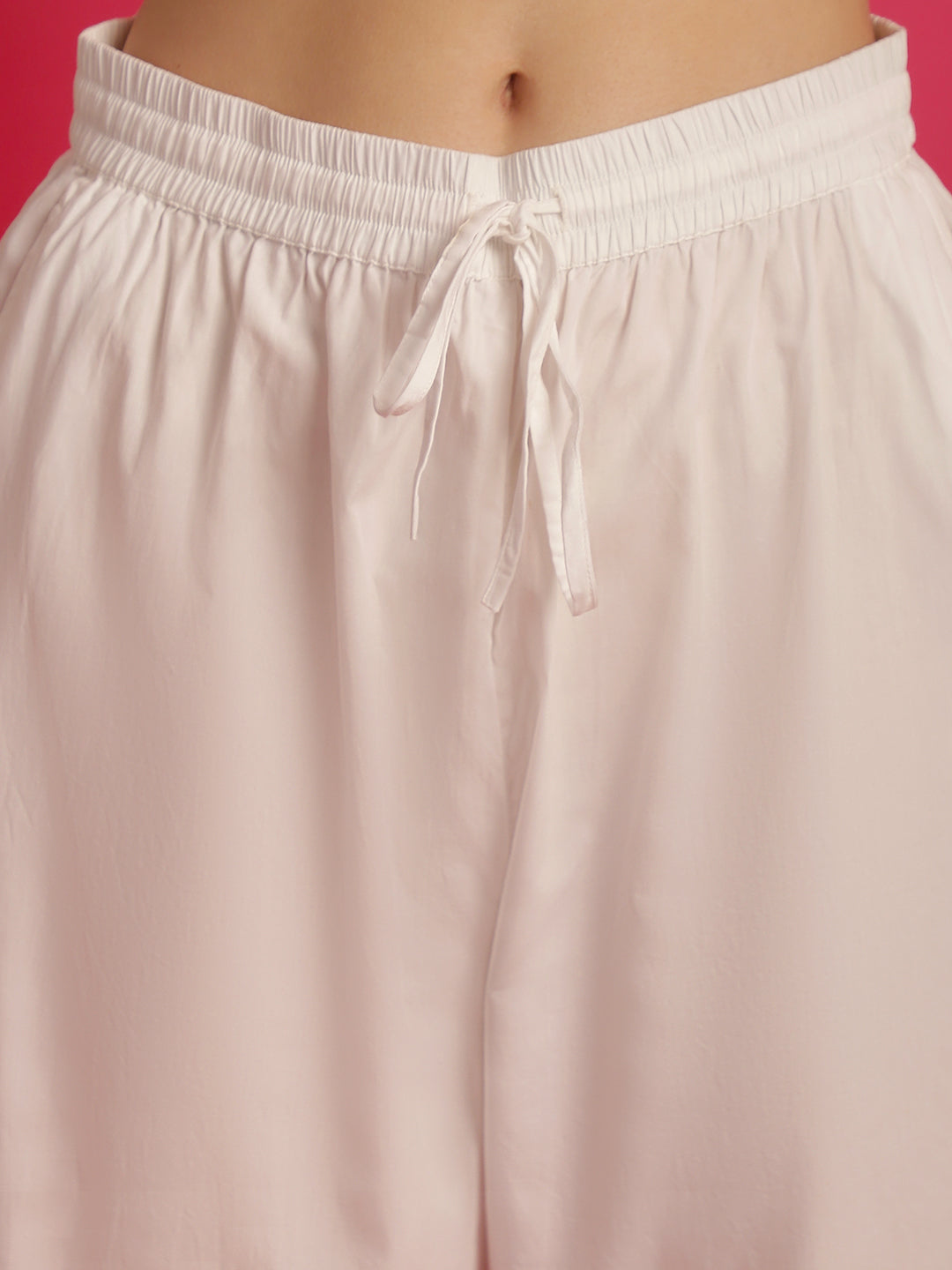 Blanc9WhiteTopWithFlaredCottonPyjamaSet-B9NW71-2