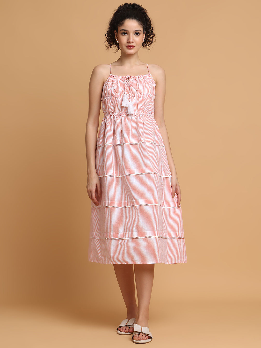 Blanc9 Women Strappy Breezy Summer Dress
