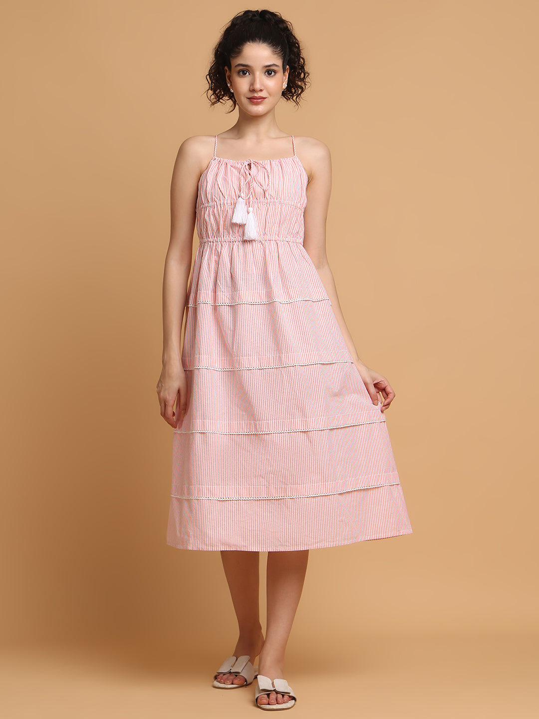 Blanc9 Women Strappy Breezy Summer Dress