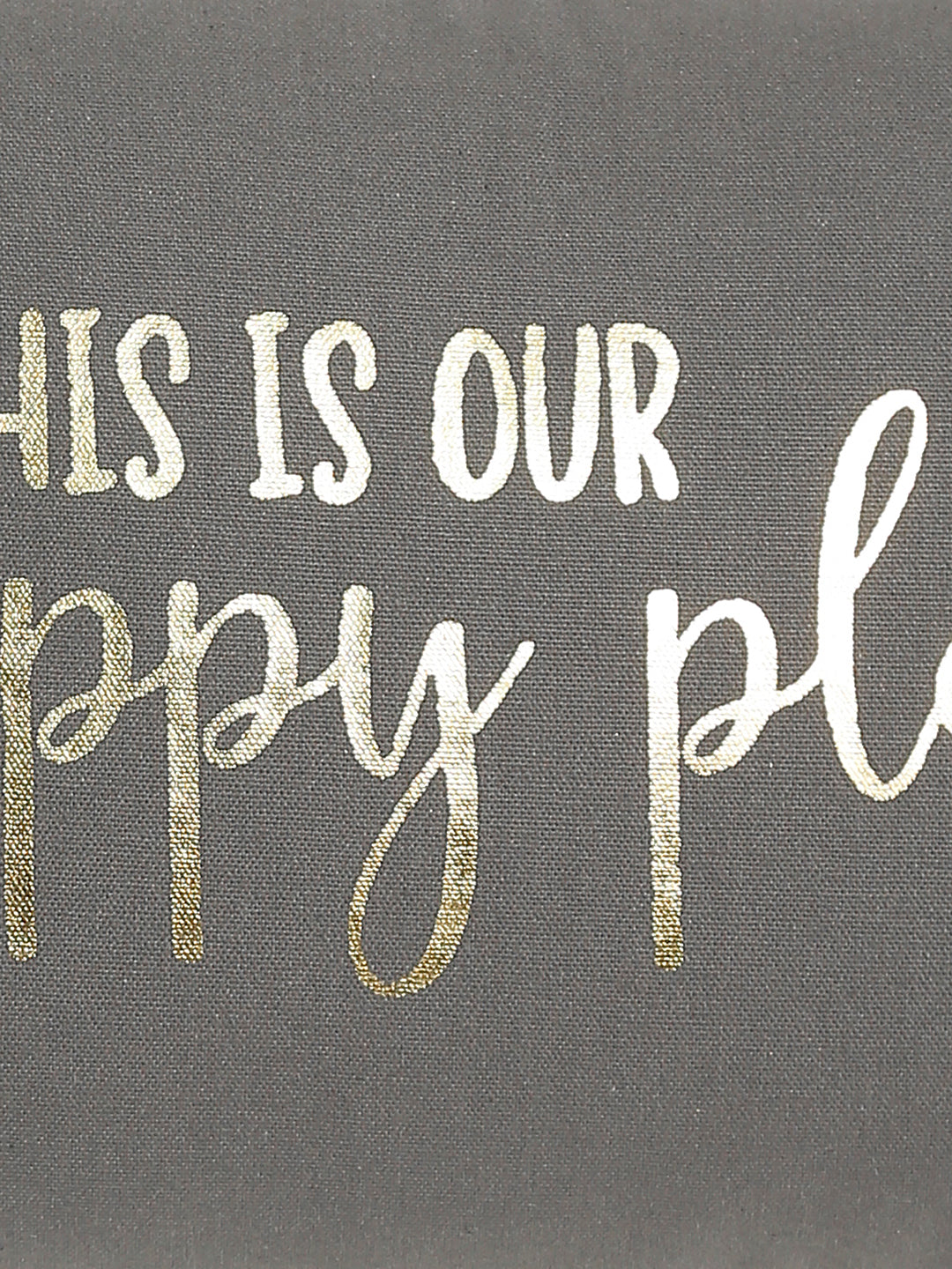 Blanc9 Set of 5 Happy Place 40x40 CM Cushion Cover