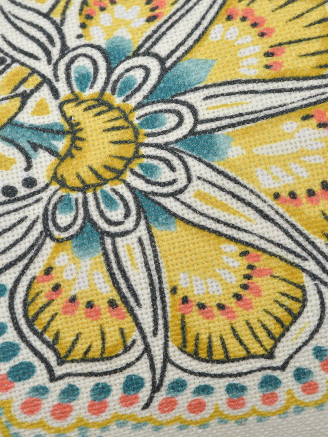 Blanc9 Set of 5 Jacobian Cotton 30x50cm & 40x40cm Cushion Covers