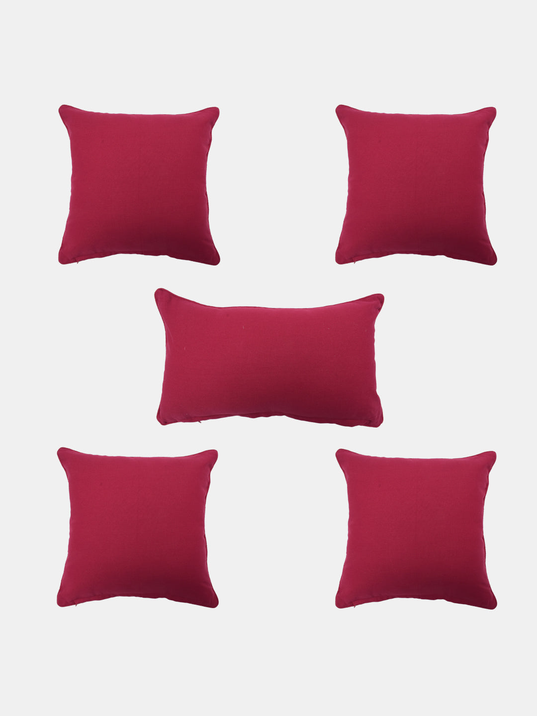Blanc9 Set of 5 Mughal Printed Cushion Cover Blanc9 Set-B9CS24