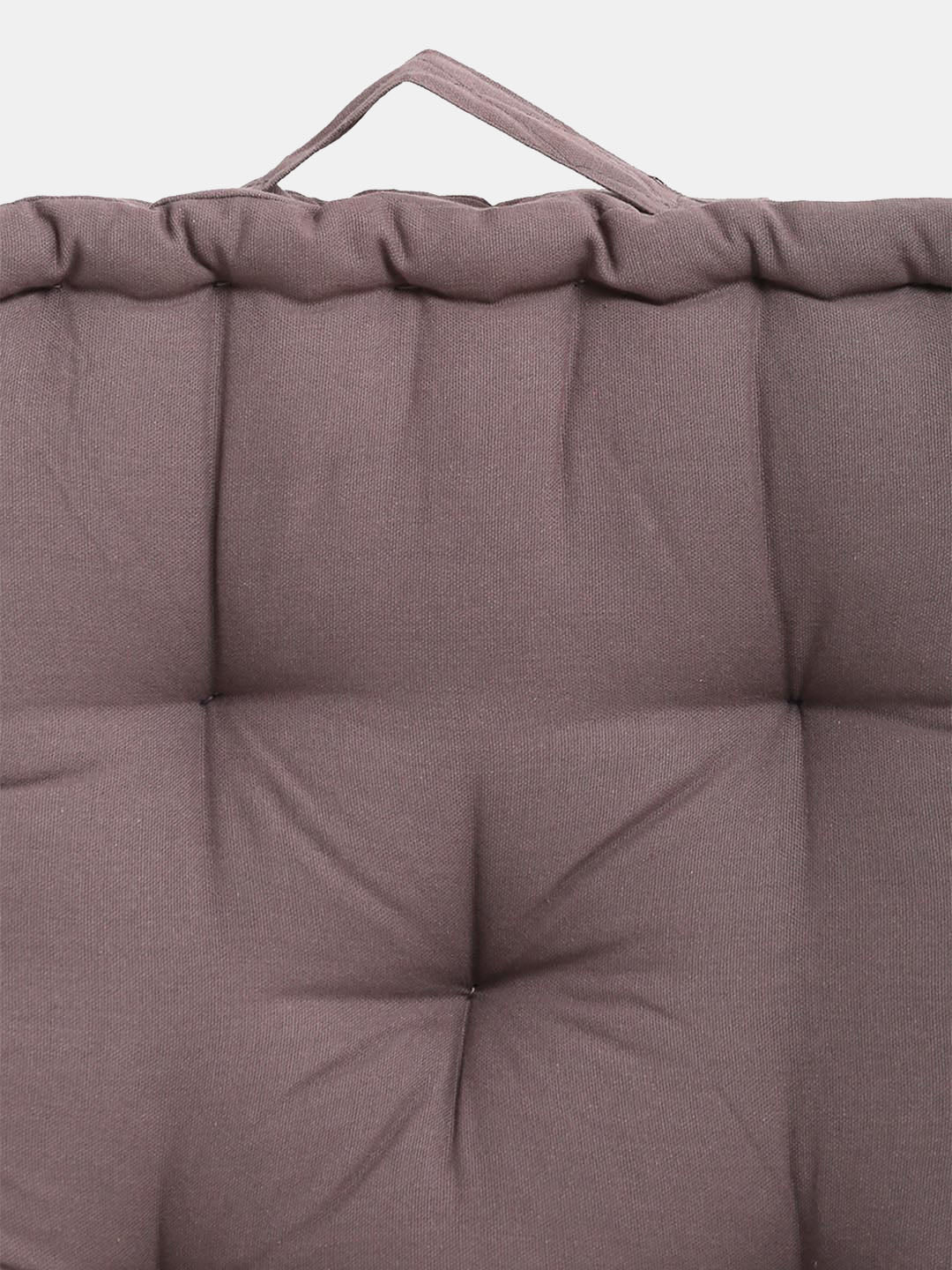 Blanc9 Set of 2 Maroon & Grey Matlas Floor Cushion