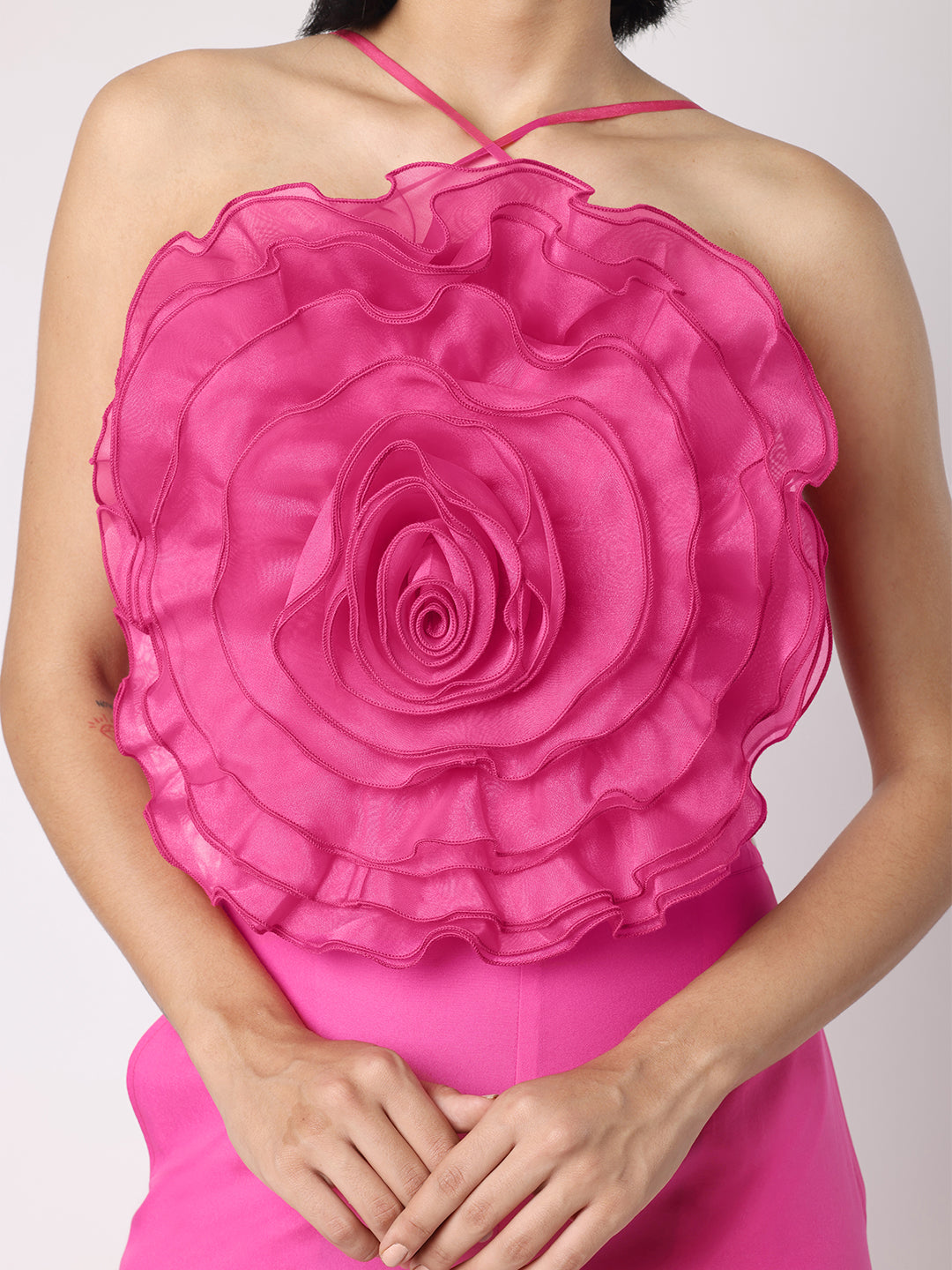 Pink Statement Rose Co-ord Set
