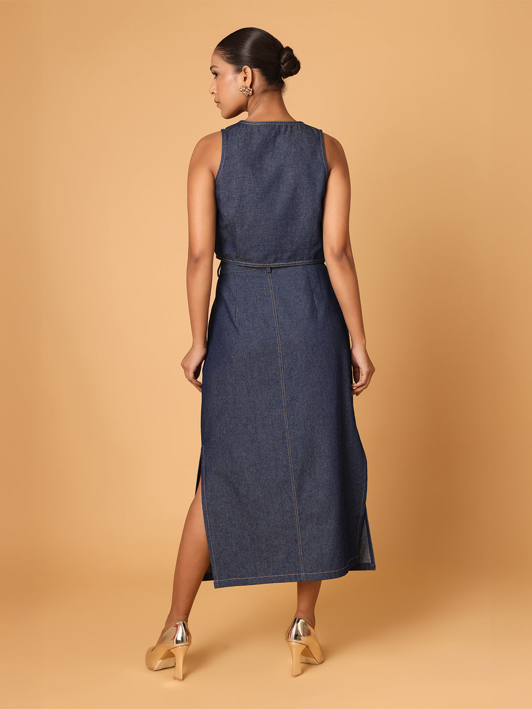 Modern Muse Denim Skirt Set