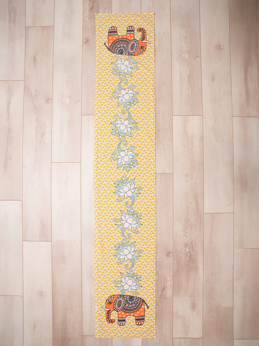 Vinayaka Cotton Printed 4/6 Seater Table Runner