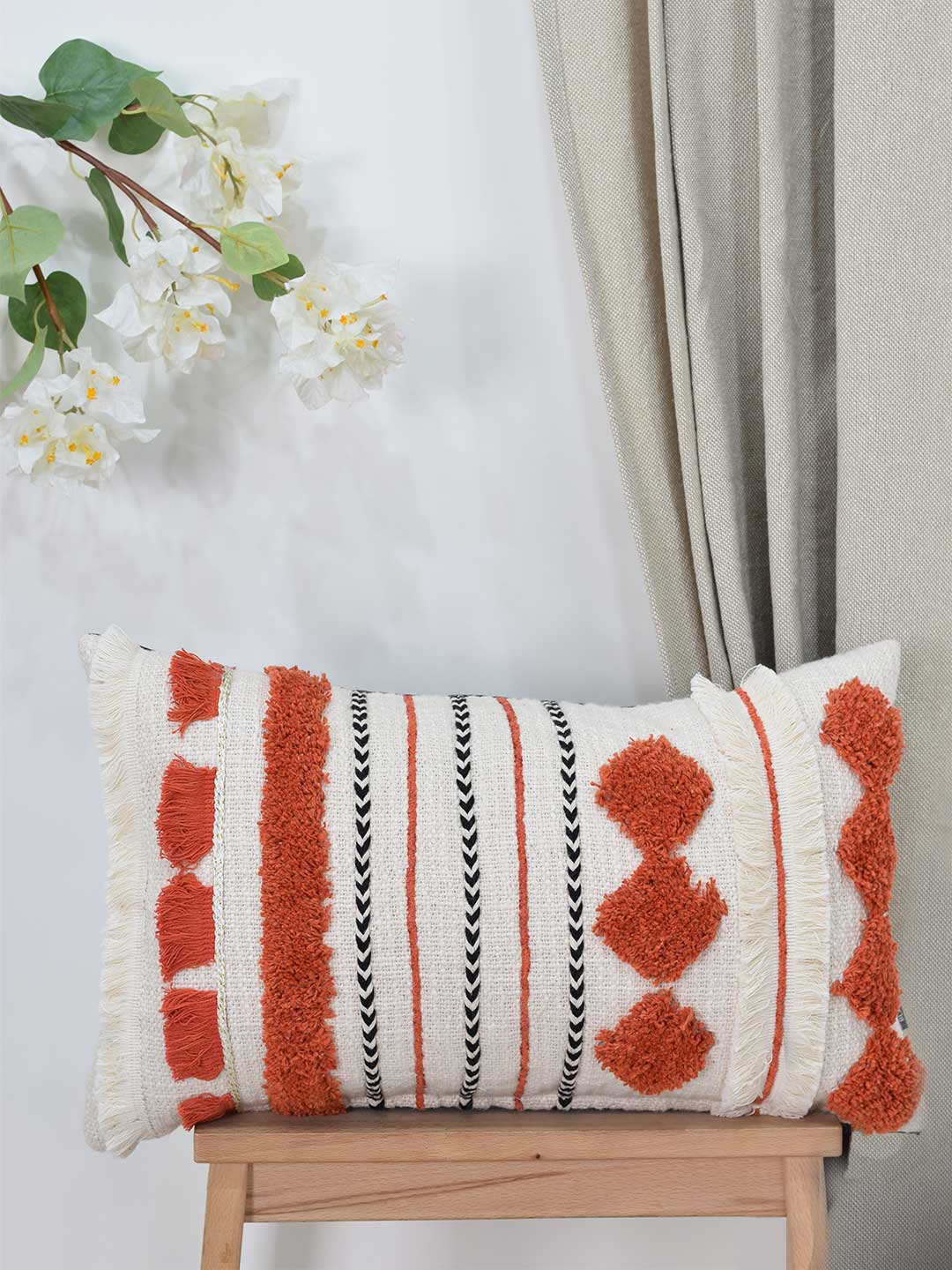 Blanc9 Tribal Vibes Cushion Cover with Filler 30x50cm