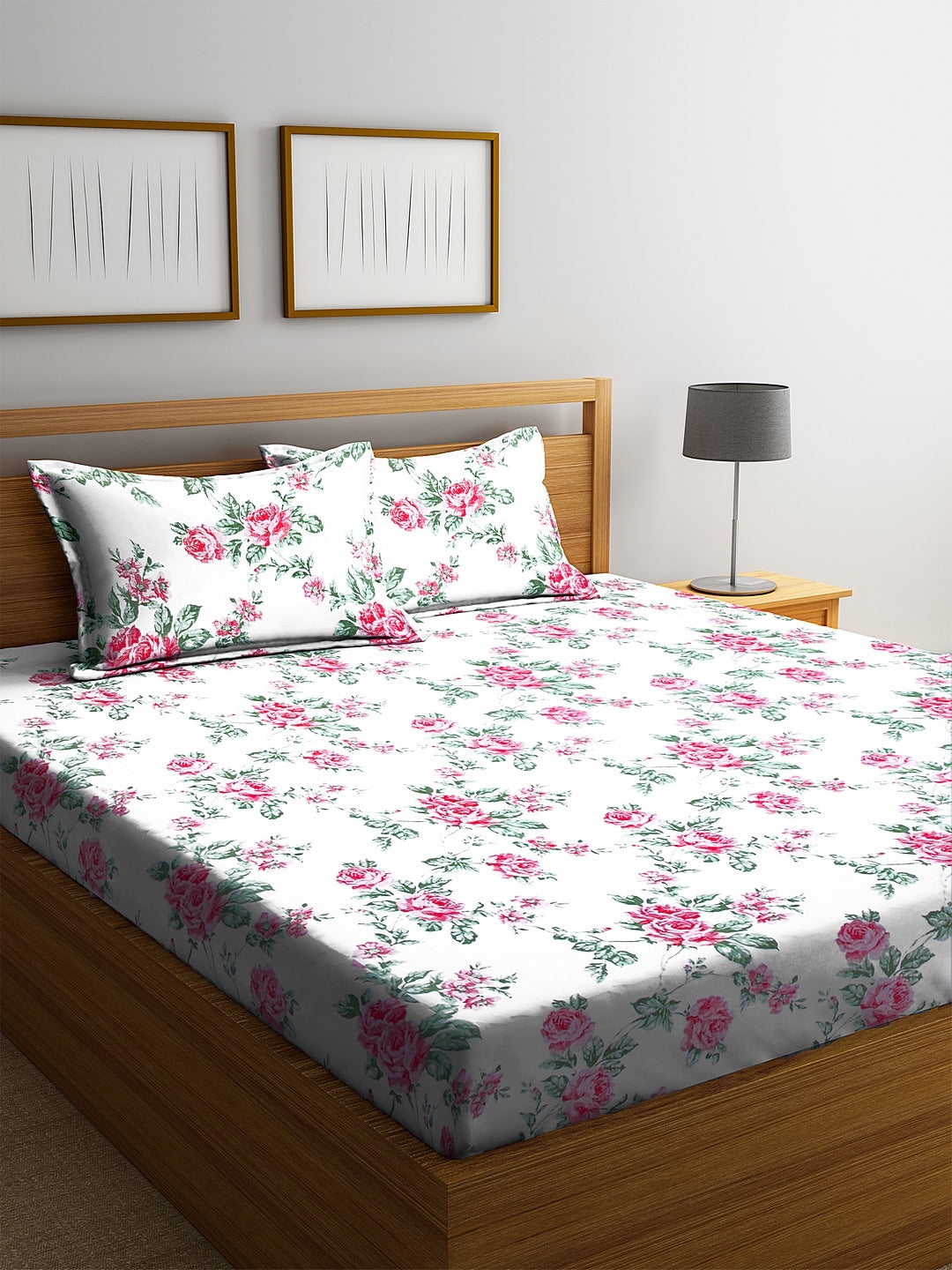 Rosa Bedsheet with Pillow Cases