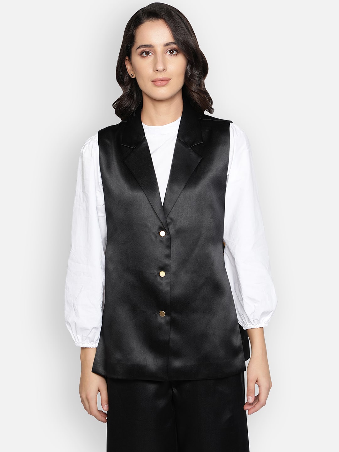 Blanc9 Waistcoat With Side Vents