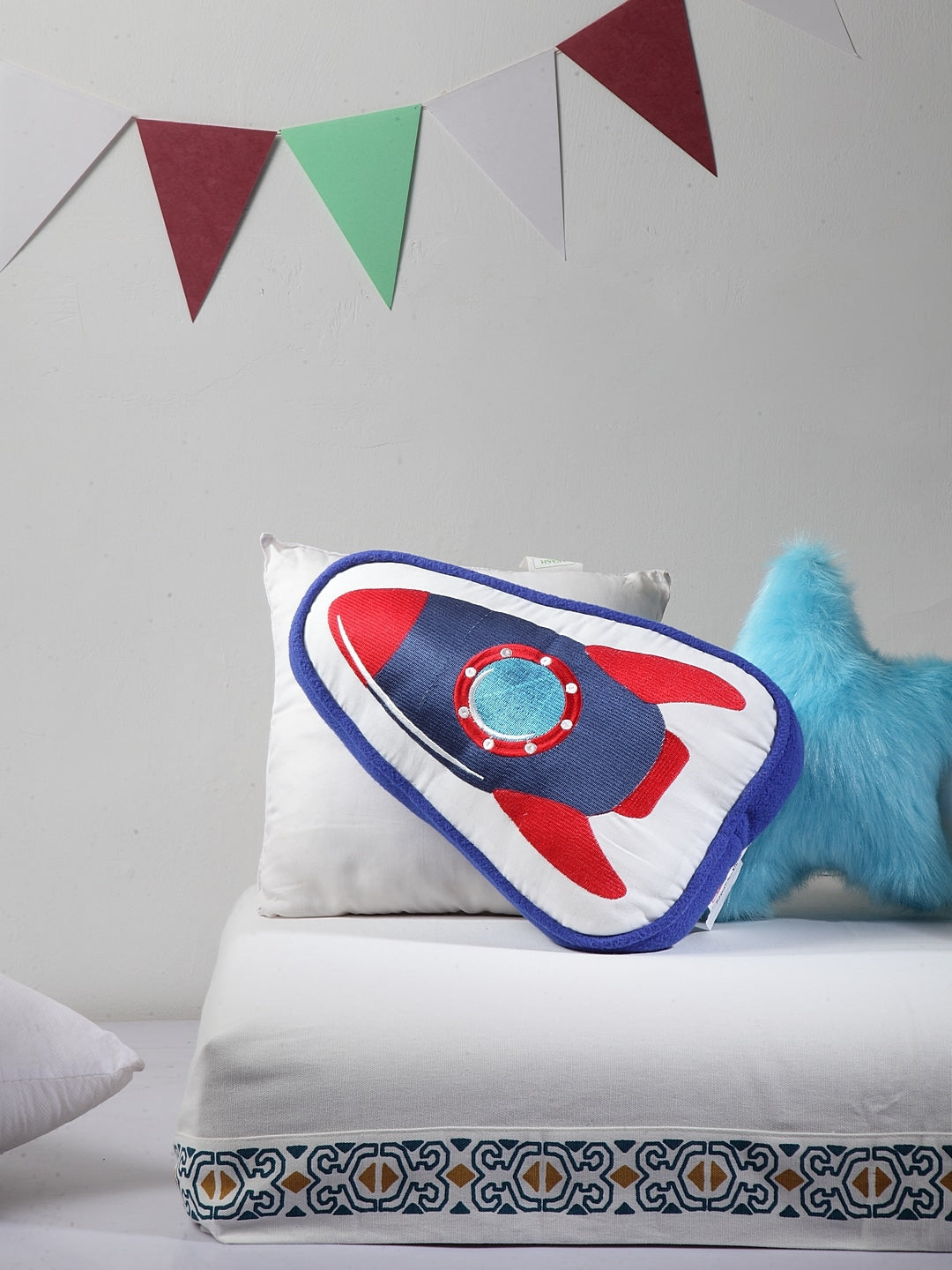 Spaceship Kids Cushion