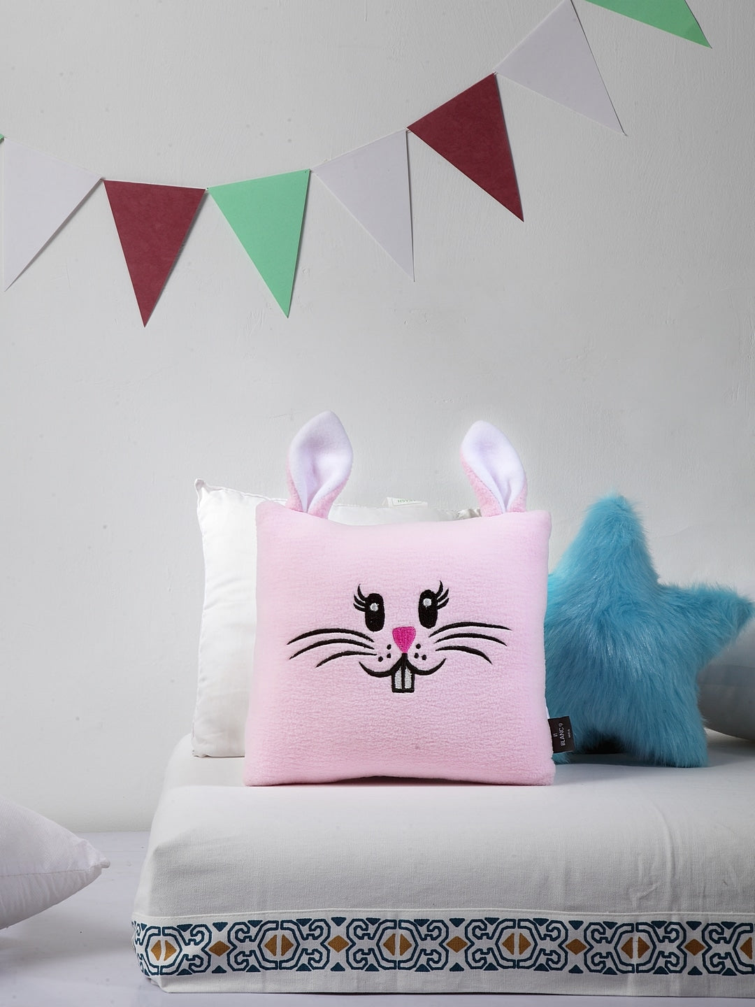 Blanc9 Naughty Bunny Kids Cushion