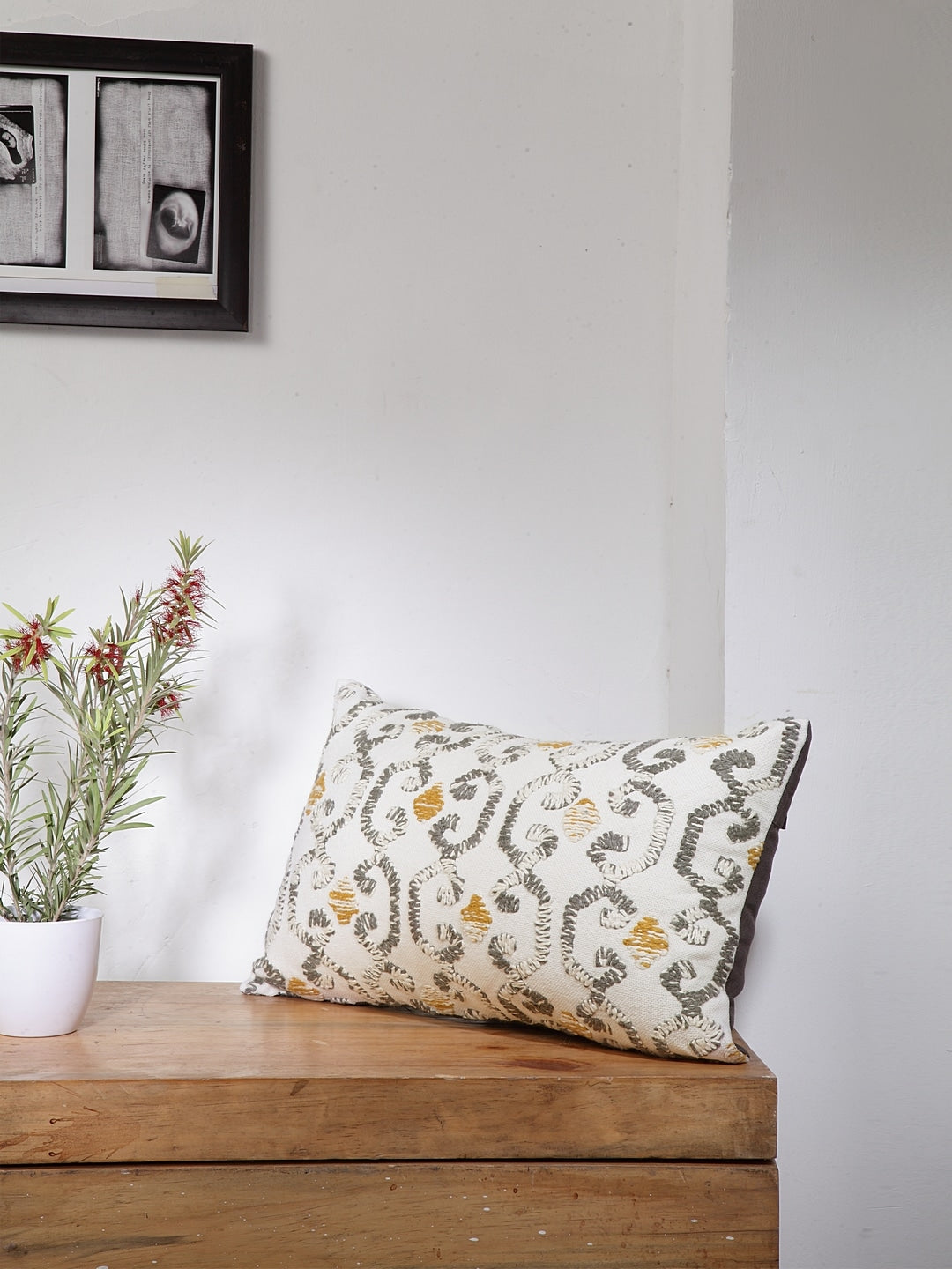 Blanc9 Geo Tribe Cushion Cover with Filler 30x50cm