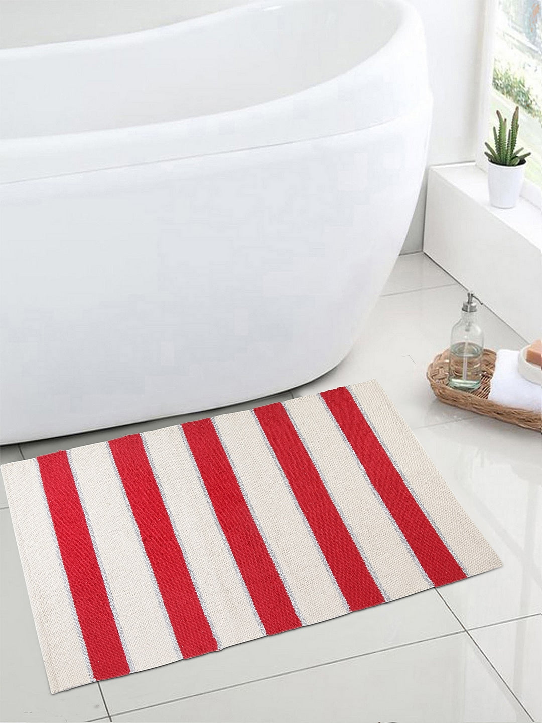 Blanc9 Jari Woven Stripe Rug