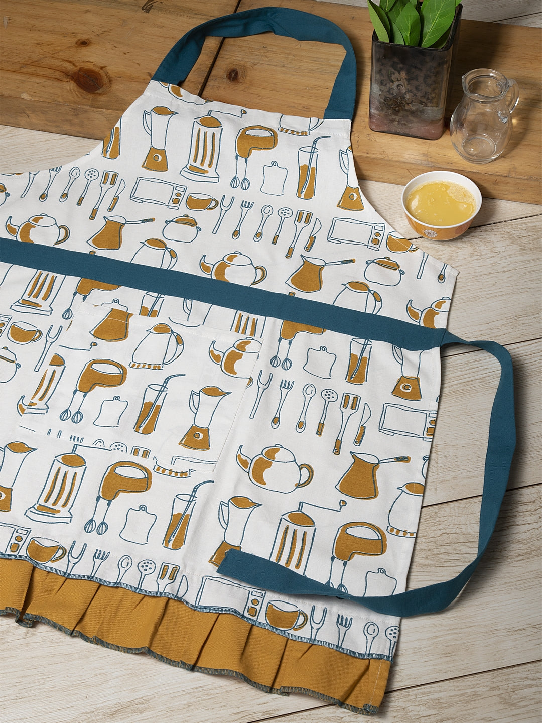 Blanc9 Snack Time Printed Apron