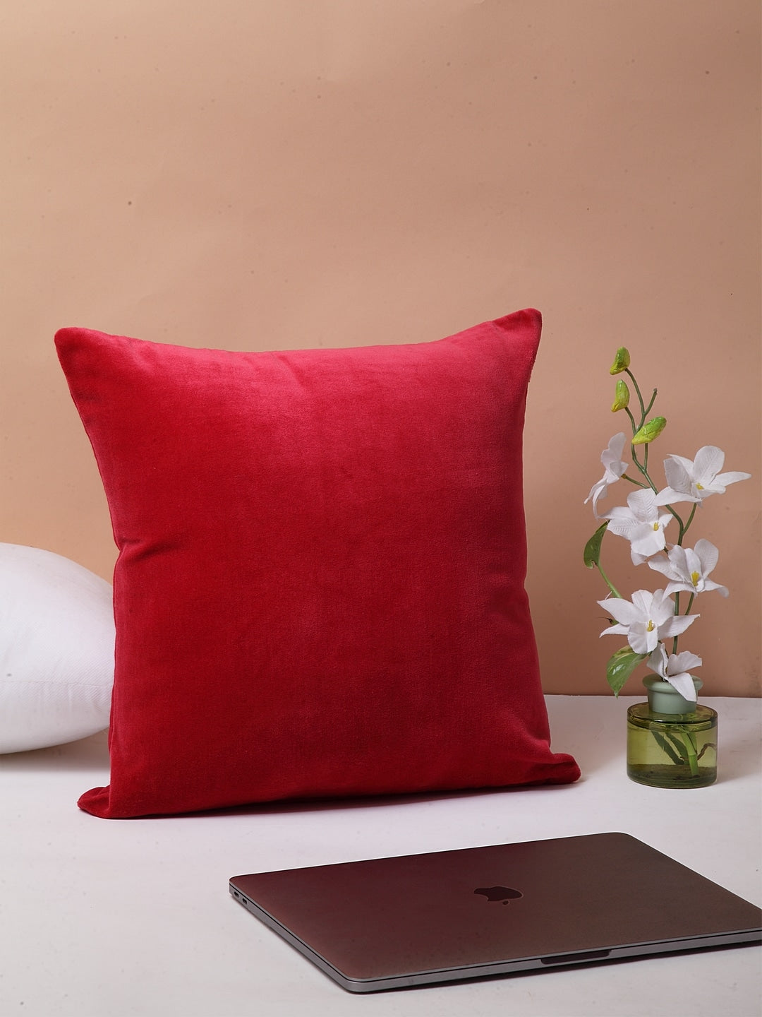Red Velvet Cushion Cover