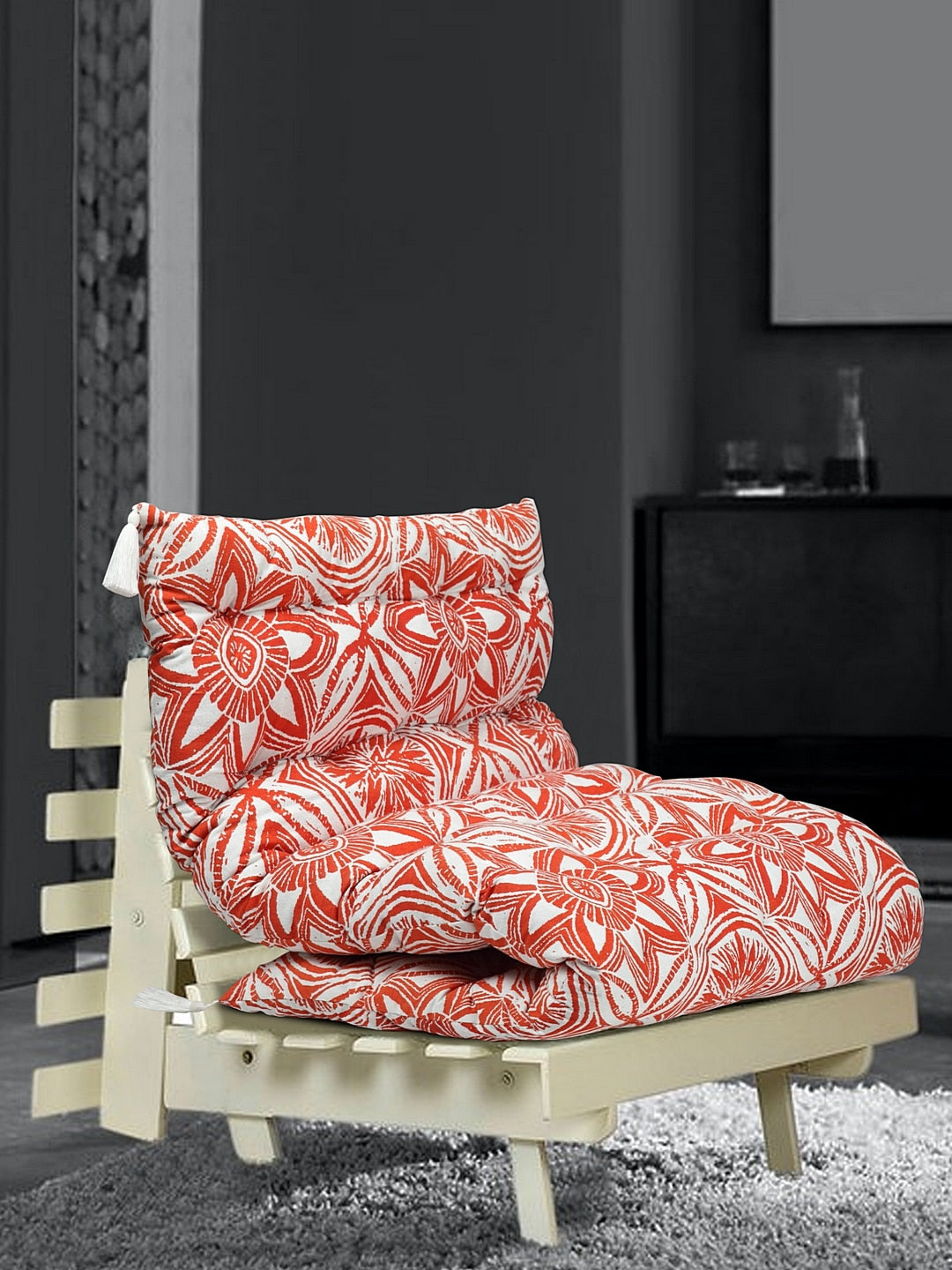 Vibrant Folk Futon