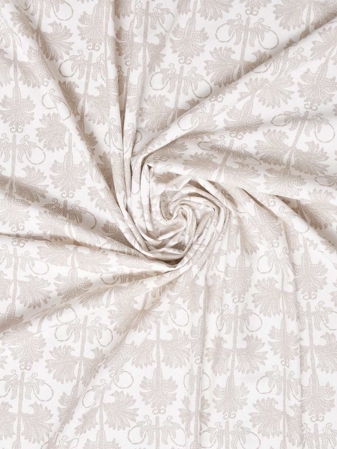 Darbar Beige Cotton Long Door Curtain