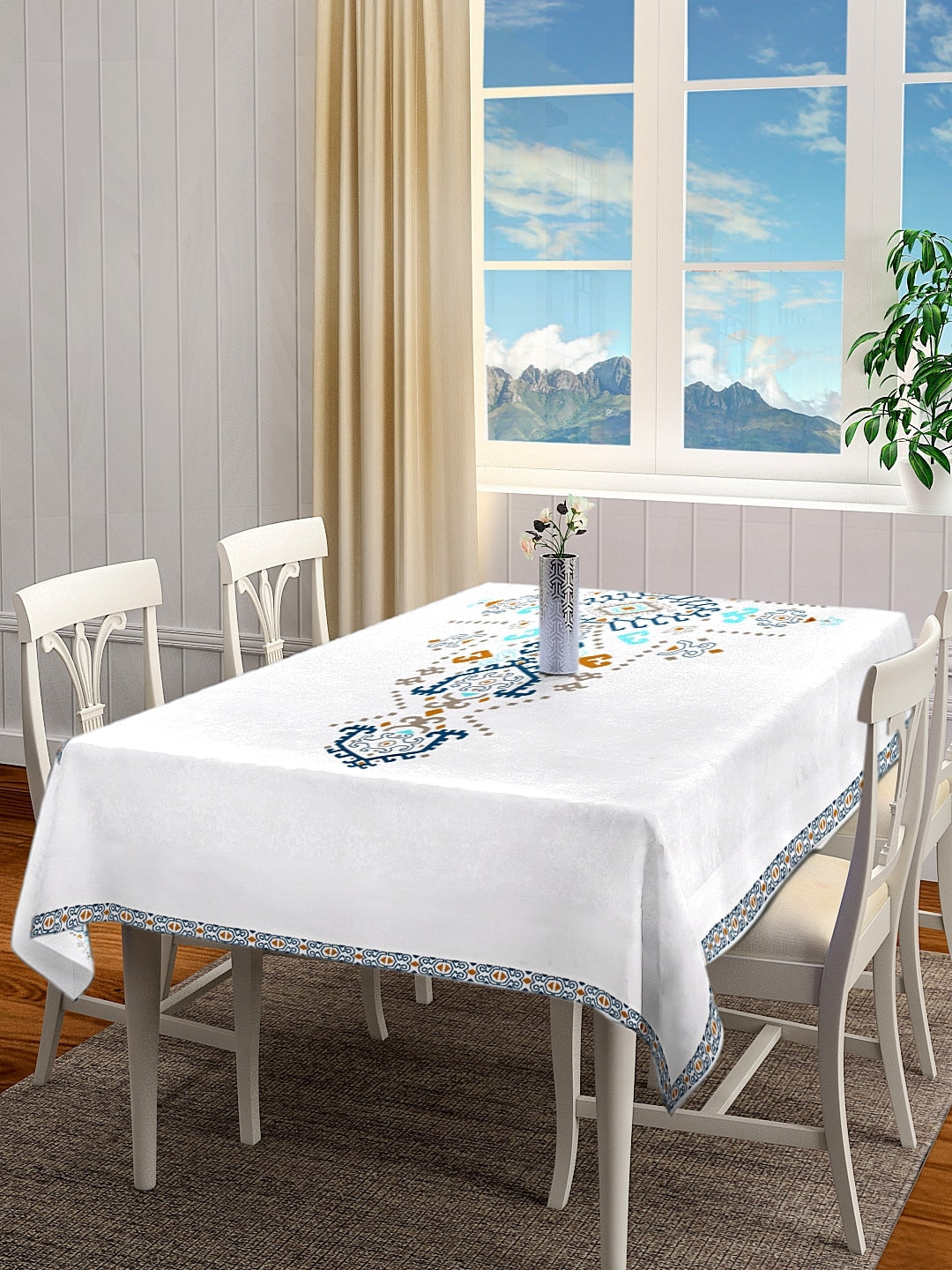 Blanc9 Hill Tribe Printed Table Cloth