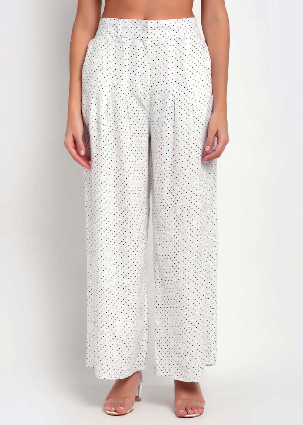 Blanc9 Dots Palazzo Pants