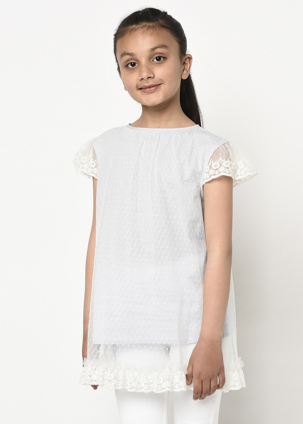 Blanc9 Mesh Tunic