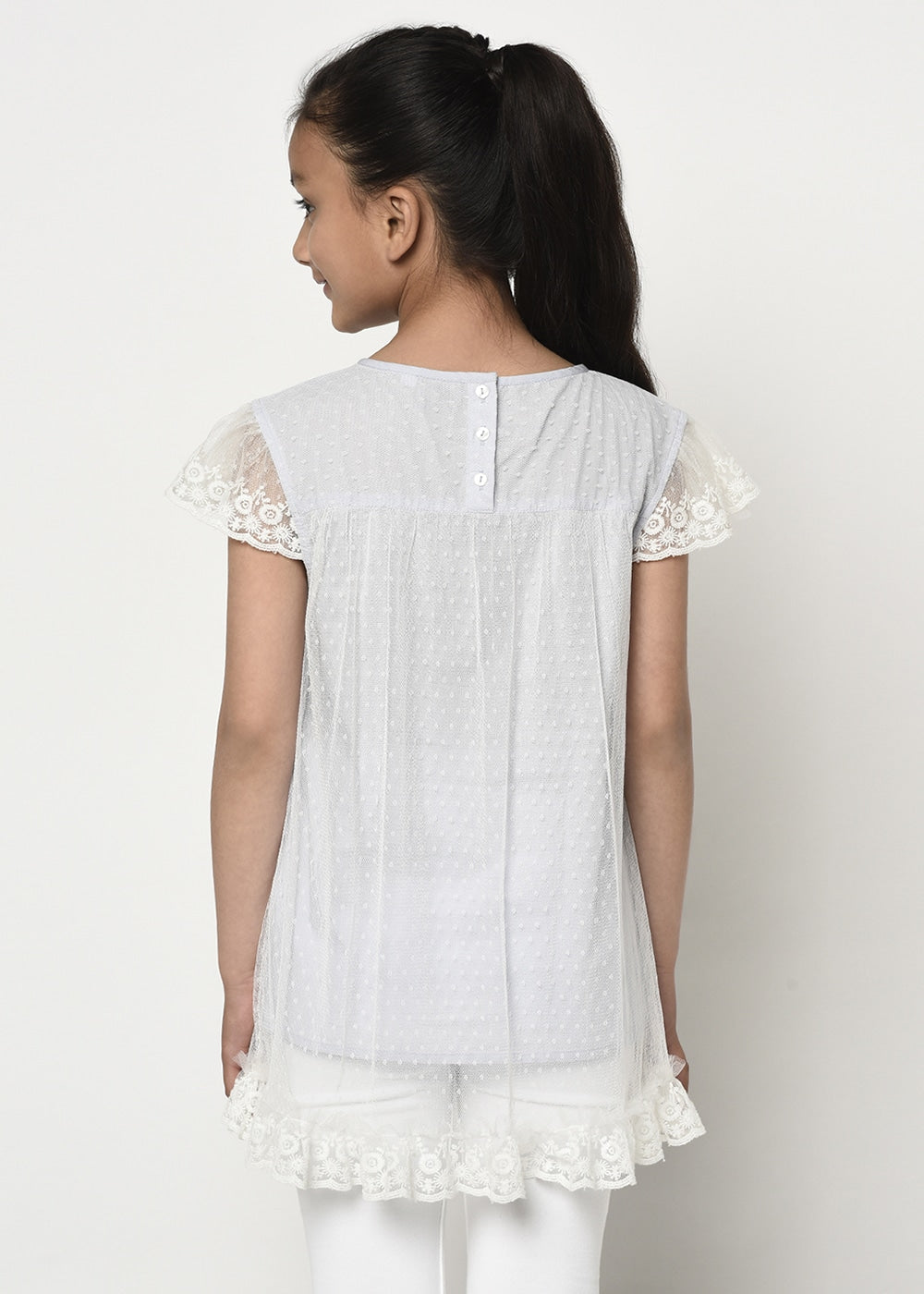Blanc9 Mesh Tunic