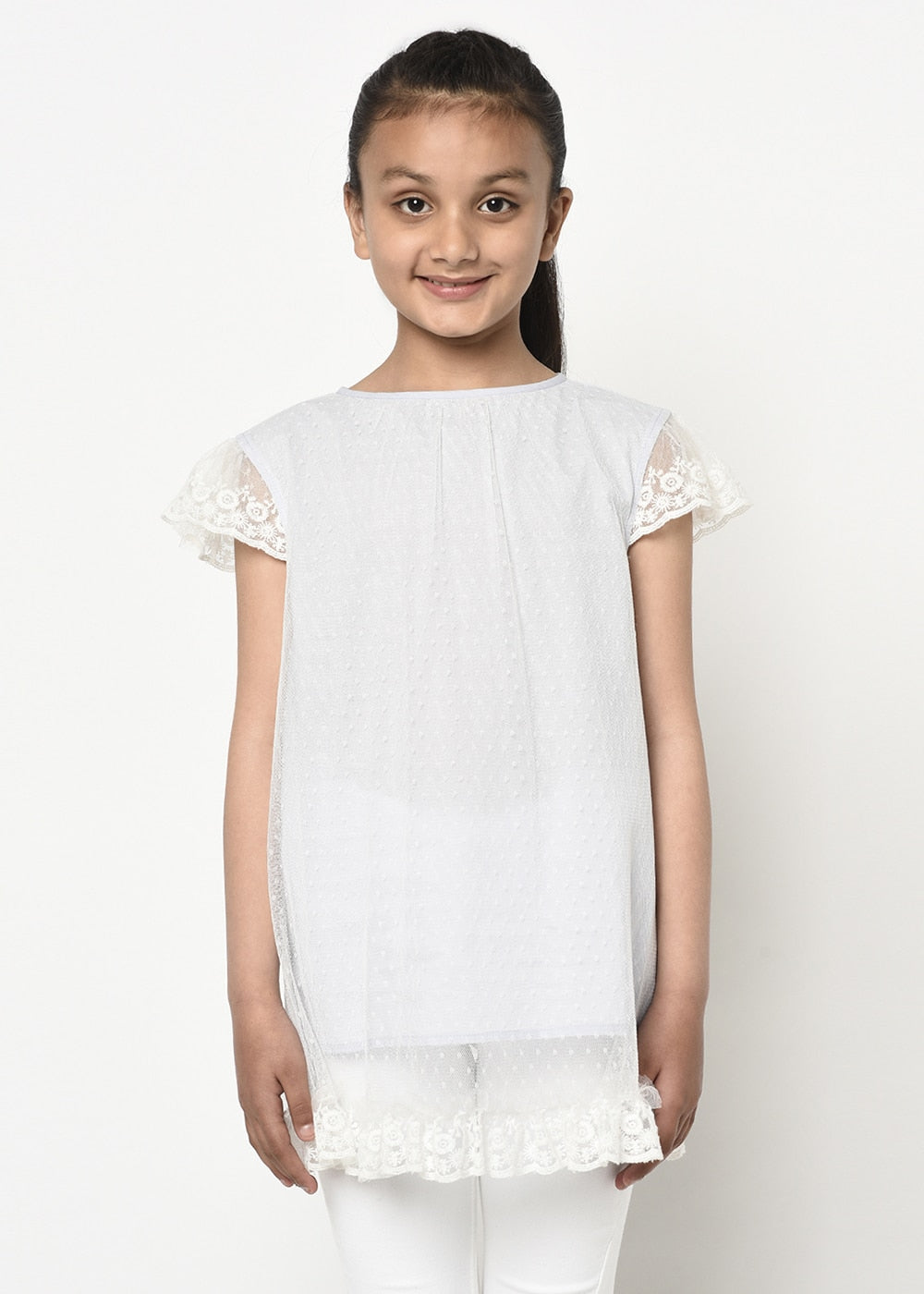 Blanc9 Mesh Tunic