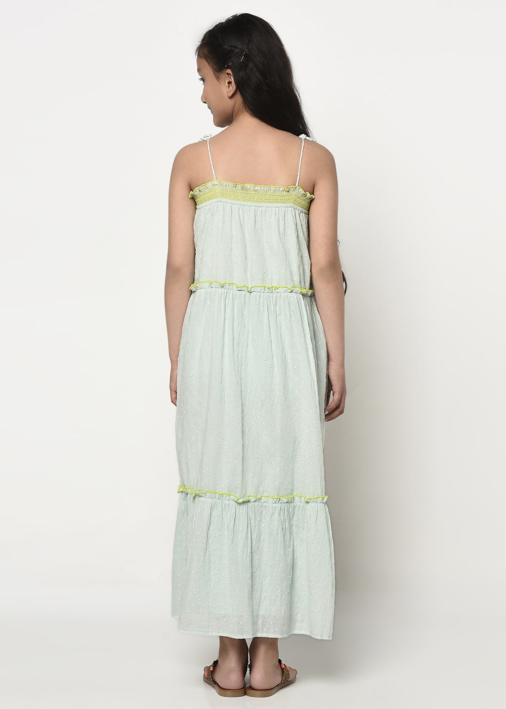 Blanc9 Mint Green Maxi Dress