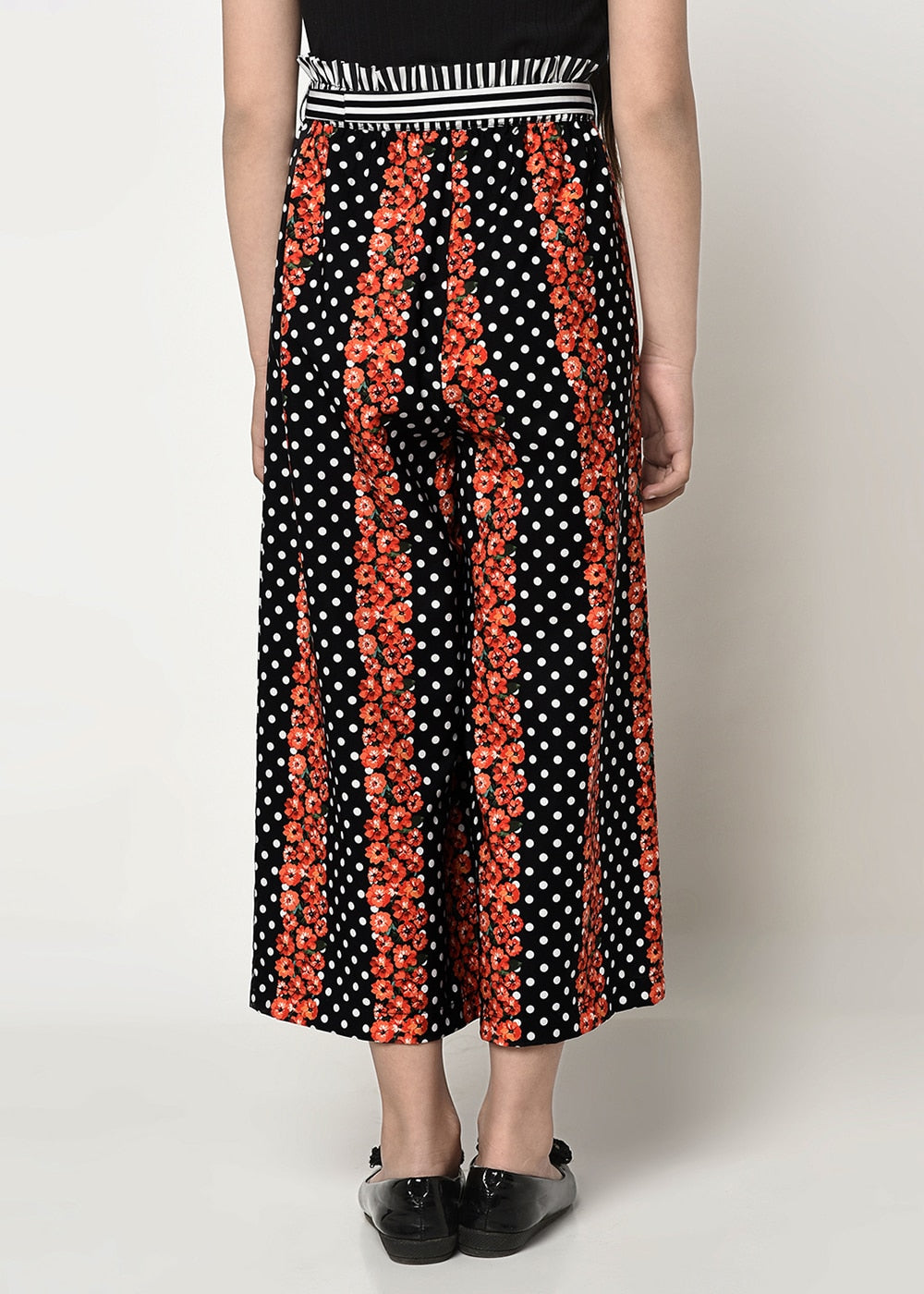 Blanc9 Floral Dots Striper Trouser