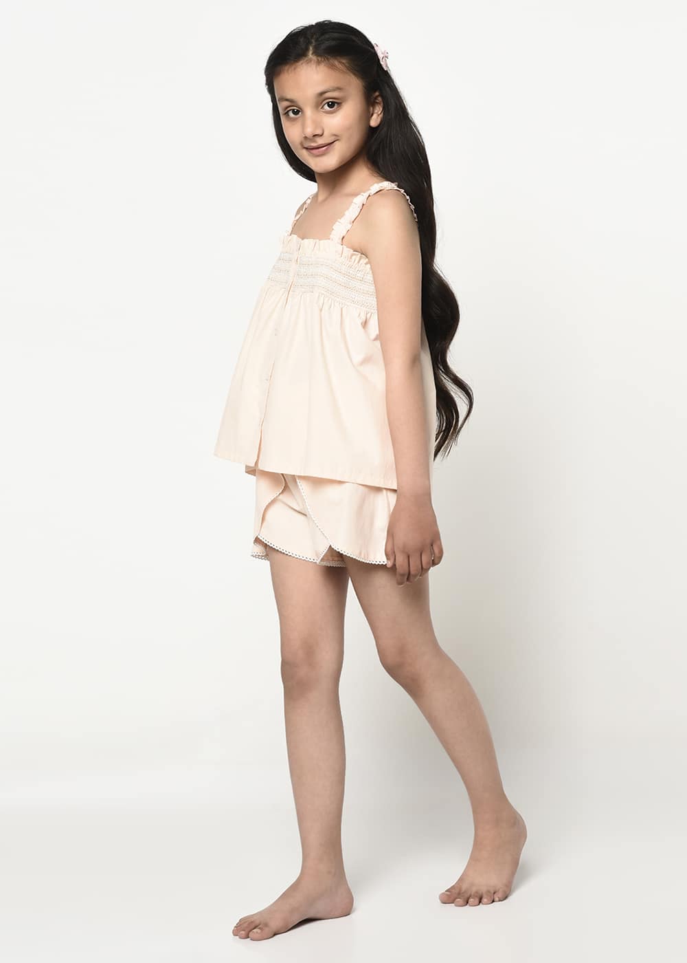 Blanc9 Smocking Shorts Set