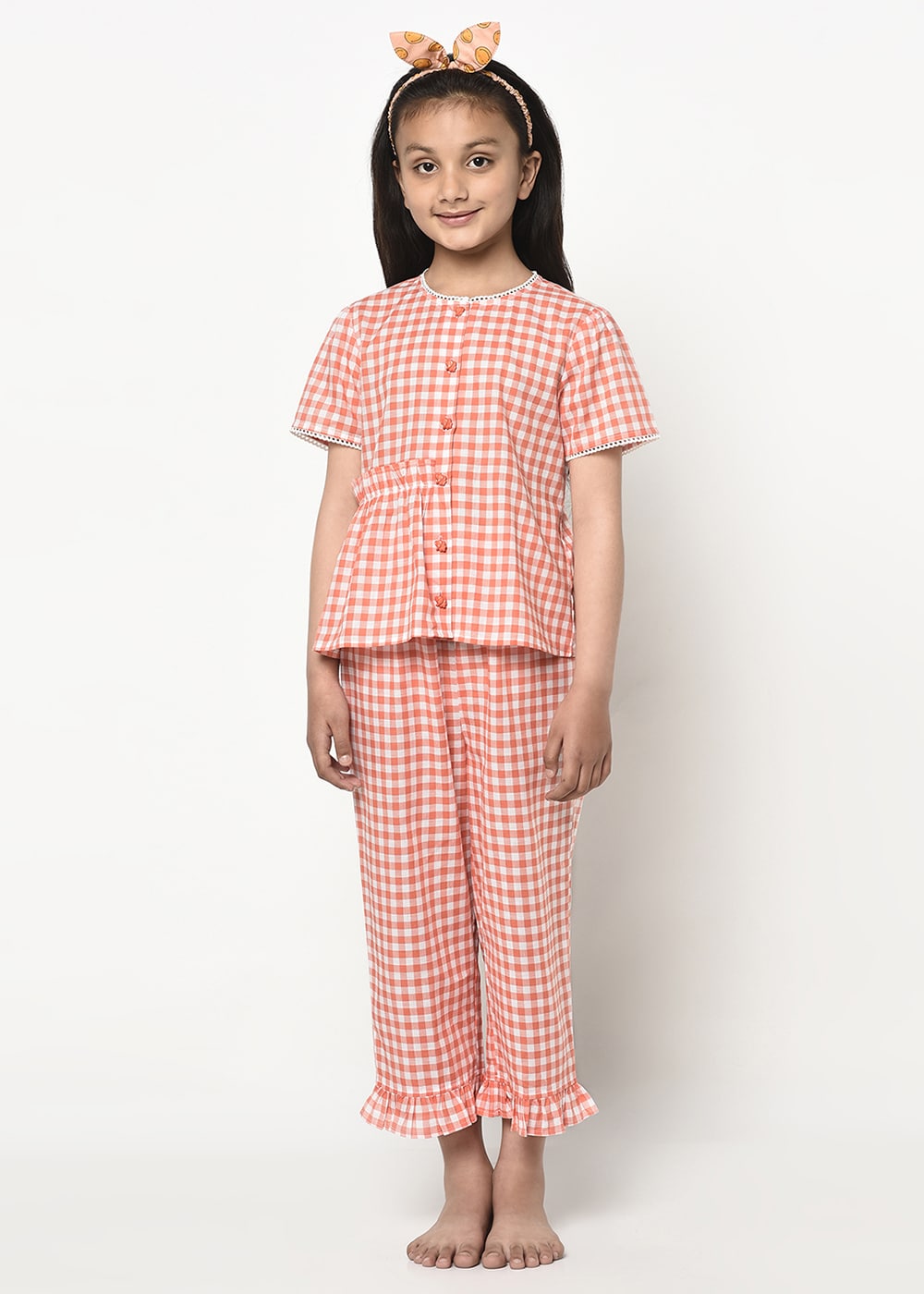 Blanc9 Elephant  Button Pyjama Set
