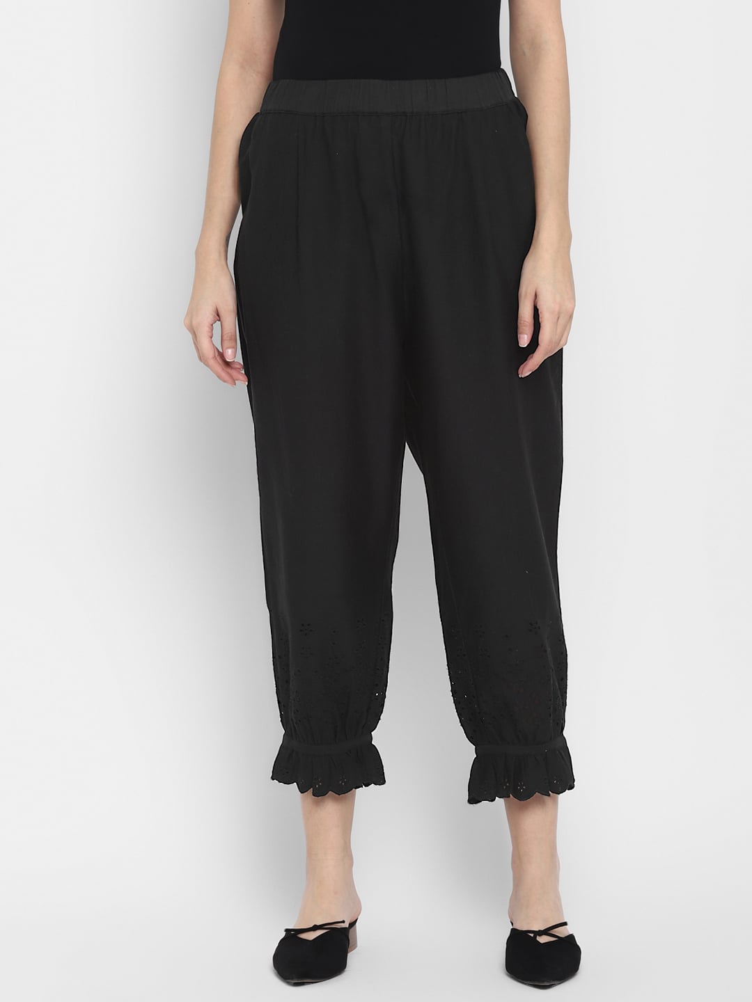 Blanc9 Schiffli Trouser