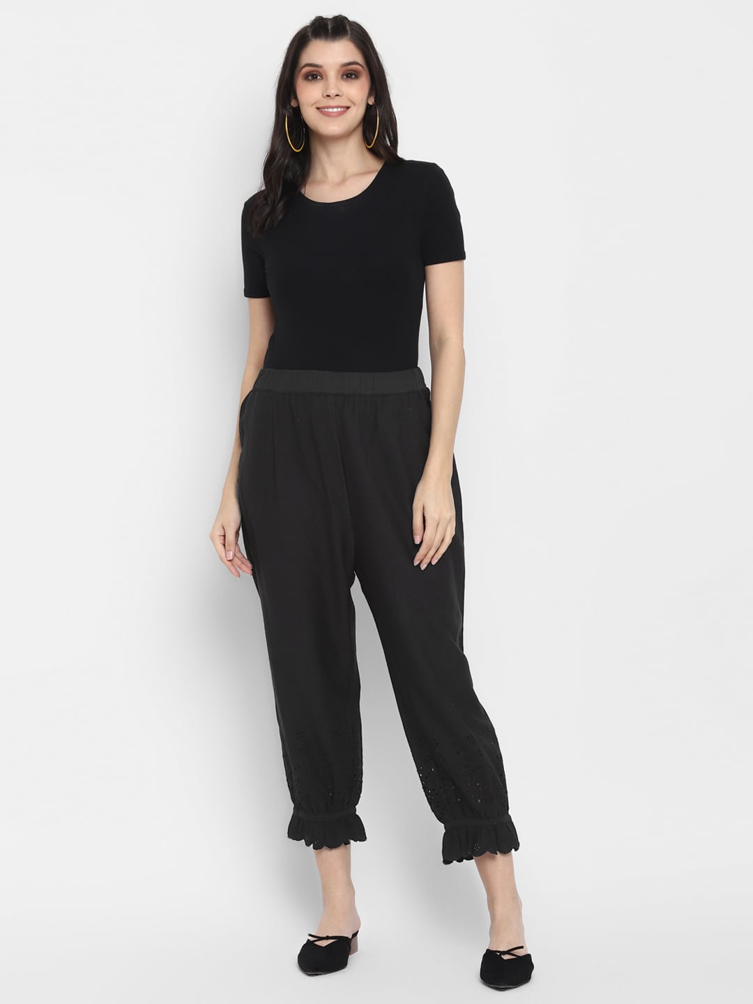 Blanc9 Schiffli Trouser