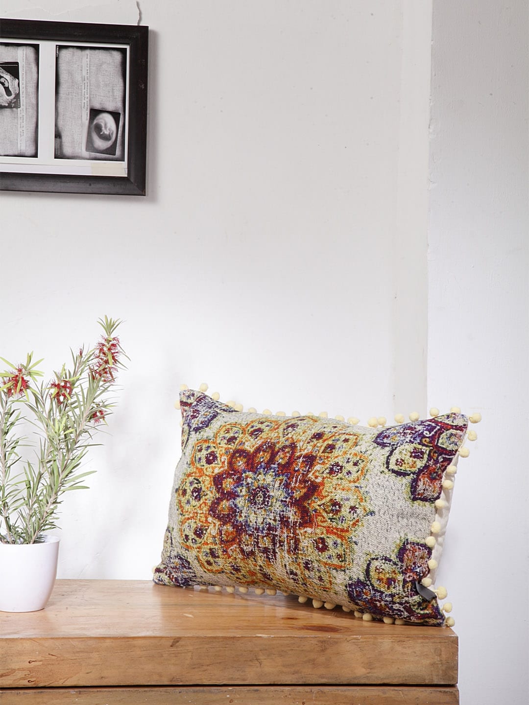 Blanc9 Galeecha Filled Cushion Cover with Filler 30x50cm