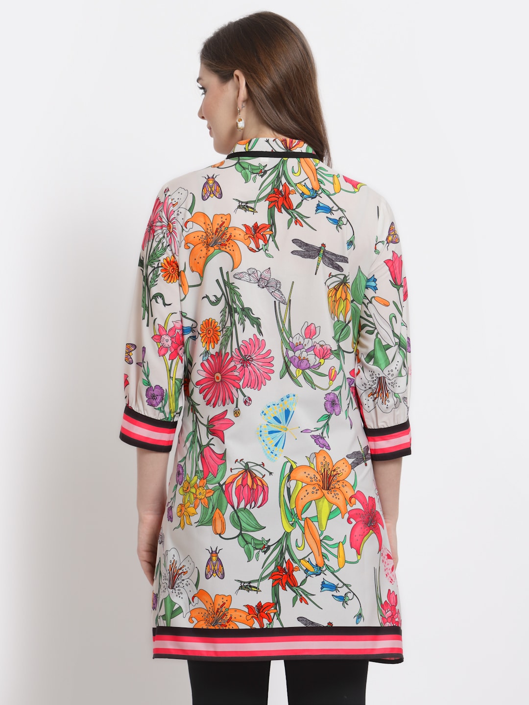 Blanc9 Floral Print Tunic