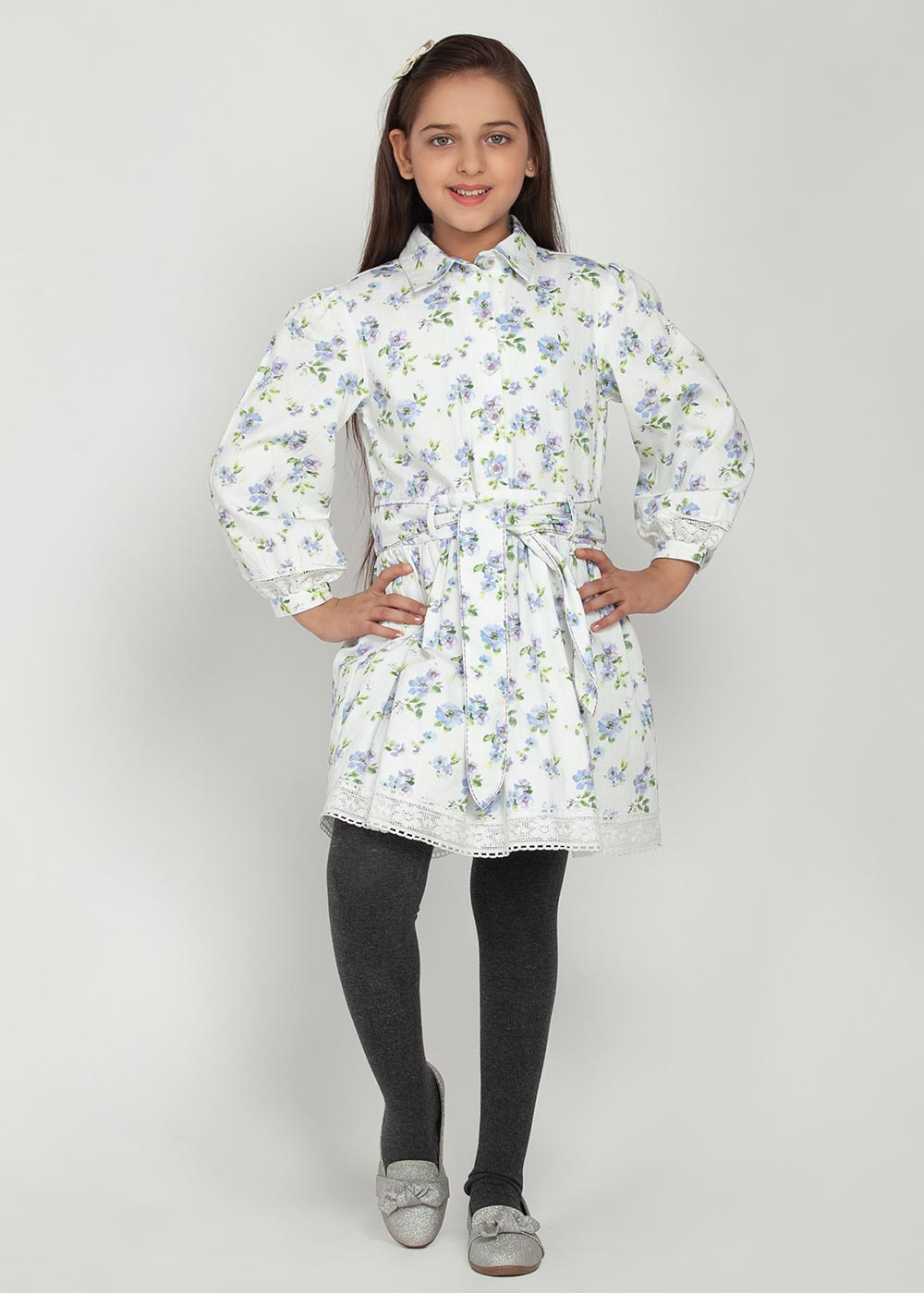 Blanc9 Lilac Floral Dress